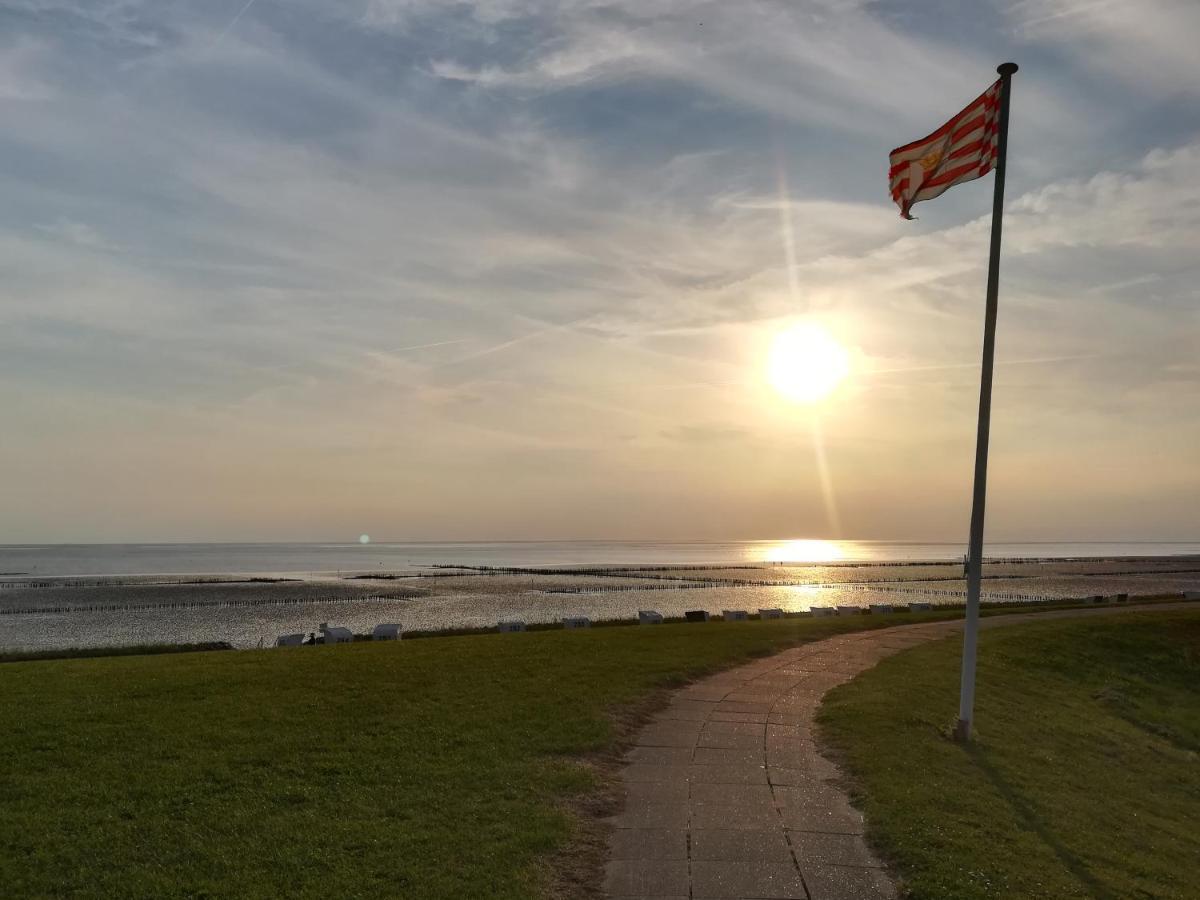 Villa am Deich Westerdeichstrich Esterno foto
