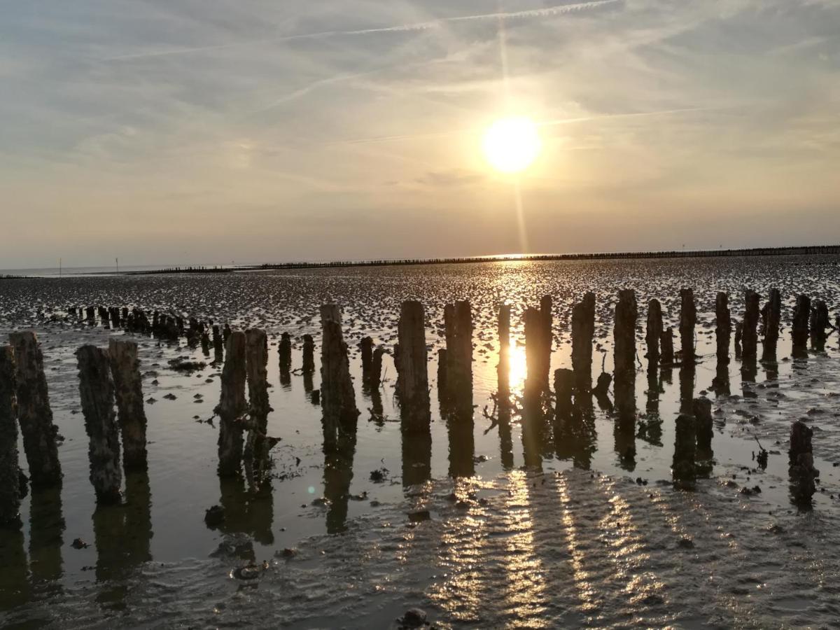 Villa am Deich Westerdeichstrich Esterno foto